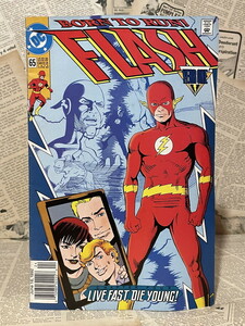 *1990 годы /DC/ flash / American Comics / быстрое решение Vintage USA/Flash/Comic(90s/#65) BK-063