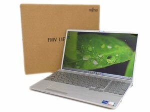 美品 富士通/FUJITSU FMV LIFEBOOK AH53/G2 (FMVA53G25) 15.6インチ ノートPC Corei7-1260p/8GB/SSD512GB マウス付属