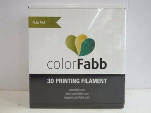 【 未開封品 】 colorFabb社 3Dプリンター用フィラメント PLA/PHA 1.75mm 750g STANDARD BLACK スタンダードブラック オランダ ★