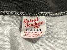 ★雰囲気◎な染み込みプリントがかっこいい1枚★Made in USA製アメリカ製RUSSELL SOUTHERNラッセルサウザンビンテージリンガーTシャツ60sM_画像9