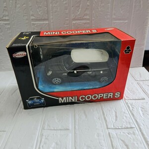 【未使用】RASTAR　ミニクーパー　ラジコン　ブラック　MINI　COOPER　S　玩具　コレクション　インテリア