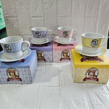 【未使用】 ペコちゃん　カップ&ソーサー　5個セット　マグカップ　コーヒーカップ　食器　コレクション_画像1