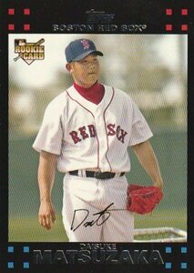 松坂大輔 ルーキーカード 2007 TOPPS RC ROOKIE HIGH NUMBER #630