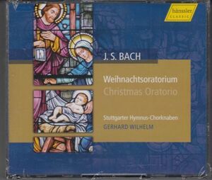 [3CD/Hanssler]バッハ:クリスマス・オラトリオ全曲BWV.248/K.ラキ(s)他&G.ヴィルヘルム&アンサンブル'76・シュトゥットガルト 1982-1983