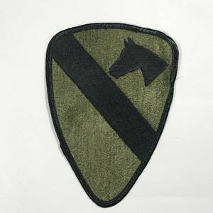 米軍実物 第1騎兵師団 ワッペン パッチ ベルクロなし 縫い付け用 U.S.Army 1st Cavalry Division アメリカ陸軍 ③