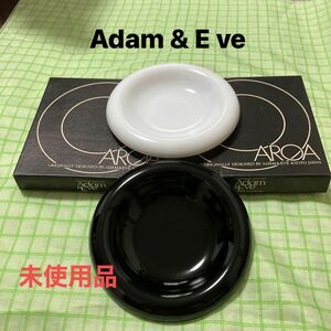 Adam & Eve AROA ブラック&ホワイト　銘々皿　　たち吉