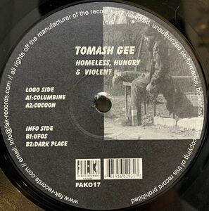 Tomash Gee - Homeless, Hungry & Violent