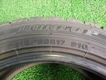 【管理番号:S1442】　215/50R17 91Q　2本　ダンロップ ウィンターマックス　WM02　スタッドレスタイヤ　プリウスα 、リーフなど_画像6