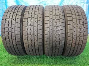 【管理番号:S1453】　185/60R15 84Q　4本セット　ダンロップ ウィンターマックス WM02　 スタッドレス　フィット、アクア、ヴィッツ など