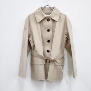 MAISON MARGIELA/Mackintosh ゴム引きショートコート 定価286000円 限定 ベージュ メゾンマルジェラ/マッキントッシュ 3-0331M 213188