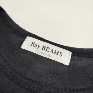 Ray Beams バックプリーツ 半袖Ｔシャツ カットソー ブラック レイビームス 3-0716S 218583の画像3
