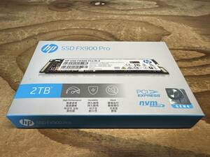 HP FX900 PRO 新品 読取 7,400MB/秒 2TB SSD M.2 2280 PCIe Gen4x4 NVMe 1.4 TLC DRAMキャッシュ搭載 5年保証 送料無料 東京発送