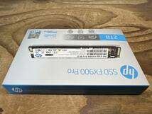 HP FX900 PRO 新品 読取 7,400MB/秒 2TB SSD M.2 2280 PCIe Gen4x4 NVMe 1.4 TLC DRAMキャッシュ搭載 5年保証 送料無料 東京発送_画像3