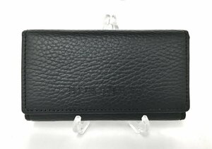 バーバリー BURBERRY レザー5連キーケース ブラック ノバチェック 箱付き 未使用 2307LR090