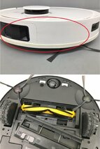 ロボット掃除機 DEEBOT T9+ DLX13-54 ホワイト エコバックス ECOVACS ステーション CH1918付 吸引清掃 水タンク欠品 2307LT111_画像6