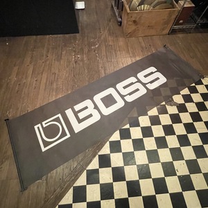 Boss ボス ディスプレイ用 タペストリー 看板 ポップ 店舗展示 販促用 非売品 -GrunSound-m168-