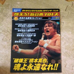 燃えろ新日本プロレス34 橋本真也　雑誌のみ。