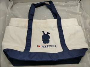 JACK BUNNY ジャックバニー　キャンパストートバッグ　ドラえもん　ホワイト系　/