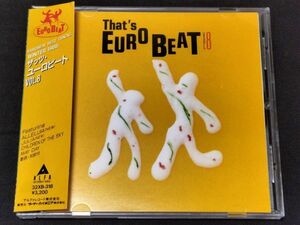 [THAT'S EUROBEATザッツ・ユーロビートVOL.8]MICHEAL FORTUNATI JENNY KEE EDDY HUNTINGTON GIORGIA MORANDI HI-NRG ITALO DISCO MAHARAJA