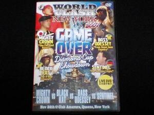 DVD[MIGHTY CROWN participation sound crash *WORLD CLASH NEW YORK 2007]SOUND CLASH RED SPIDER INFINITY16 BARRIER FREE WAR GWAAN