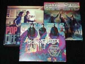 初回盤CD+DVD[RHYMESTER3枚/MANIFESTOダーティーサイエンスPOP LIFE]MAKI THE MAGICキエるマキュウZEEBRAマボロシKREVA雷家族DJ JIN HASEBE