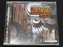 [DJ SEIJI/RESTORE TO DA BEATZ VOL3]PETE ROCK PREMIER D.I.T.C.J DILLA MURO KIYO KOCO MISSIE CELORY KENTA KENSEI DEV LARGE PROFESSOR_画像1