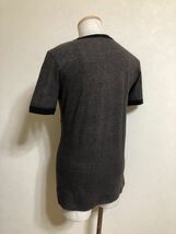 BURBERRY BLUE LABEL バーバリーブルーレーベル ロゴ Tシャツ 半袖 トップス サイズM ブラウン 三陽商会 日本製 FA811-386-09_画像10