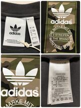 【新品】 adidas originals CAMO TEE アディダス オリジナルス カモフラージュ柄 ロゴ Tシャツ トップス サイズO 半袖 UTIBLK 迷彩 DV2060_画像5