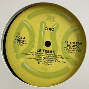 Chic - Le Freak 12 INCH