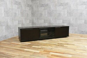 PB3FK115 リッツウェル Ritzwell テレビボード Ｗ179cm テレビ台 TV/AV台 シンプルモダン ローボード ブラウン リビングボード 収納家具