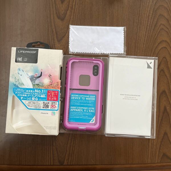 507a0110☆ LIFEPROOF iPhone XSケース FREシリーズ FROST BITE 防水 防塵 防雪 耐衝撃ミルスペック 【日本正規代理店品】