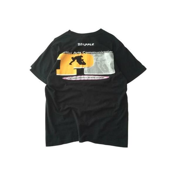 USA製　デザインTシャツ　DEVILOCK　プリント　胸ロゴ　90ｓ