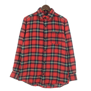 LOUNGE LIZARD CHECK L/S SHIRT 長袖 フランネル チェック コットン シャツ