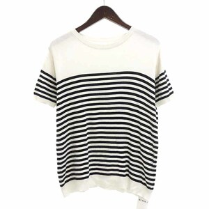 RESOUND CLOTHING BORDER S/S KNIT ボーダー ニット 半袖 Tシャツ