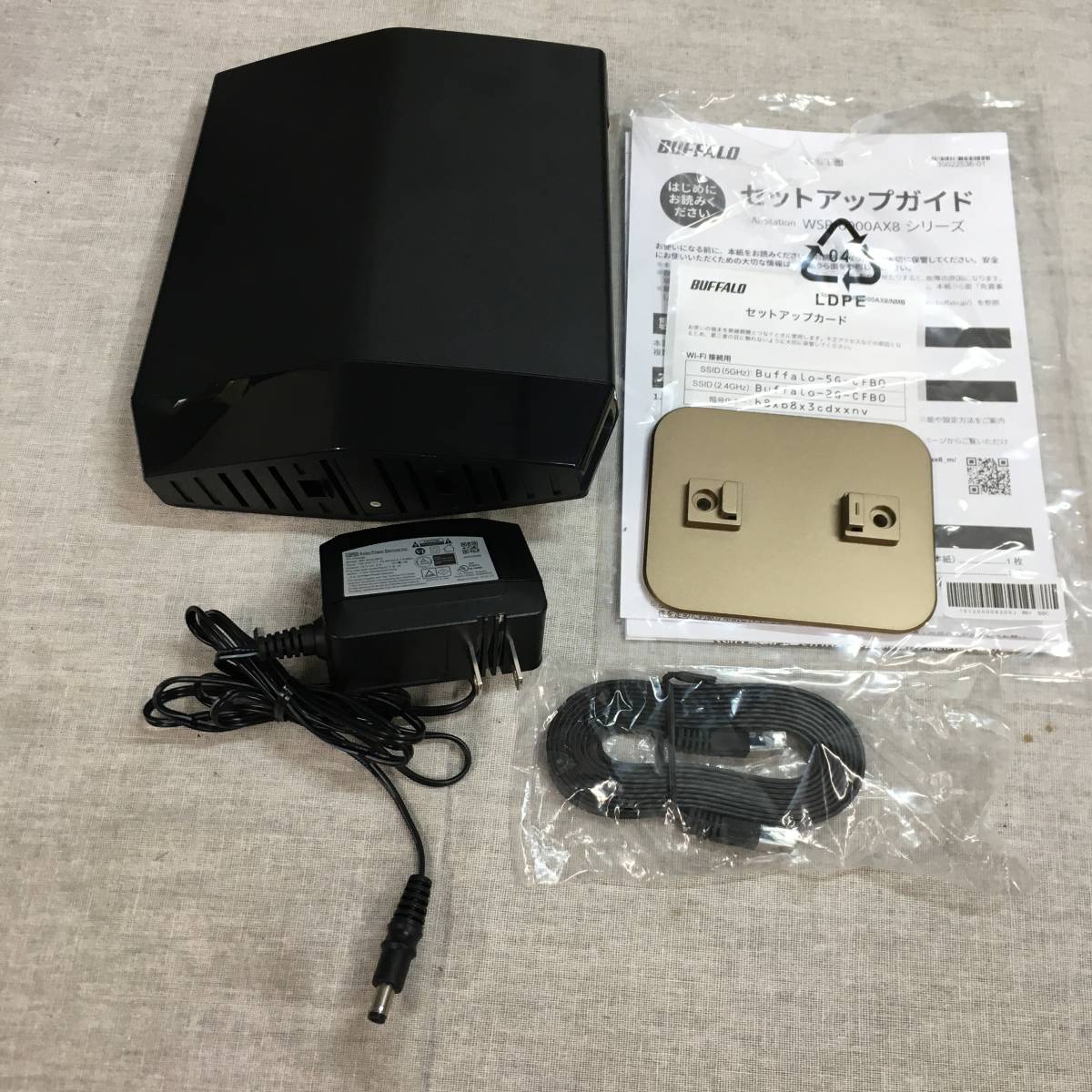 バッファロー WiFi 無線LAN Wi-Fi 6 11ax/ac AX6000 4803+1147Mbps WSR