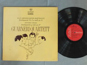 ●独LP GUARNERI QUARTETT/MENDELSSOHN-BARTHOLDY●