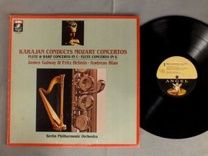 ●米LP GALWAY BLAU KARAJAN/MOZART FLUTE HARP CONC●