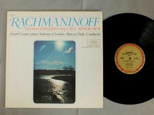 ●米LP JOSEFH COOPER - MARCUS DODS/RACHMANINOFF - PIANO CONC. NO2●