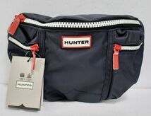 定価6600 新品 本物 HUNTER UBP7020KBM NVY 紺 ネイビー オリジナル バムバッグ ボディ ウエスト バッグ ハンター 2010 □_画像1