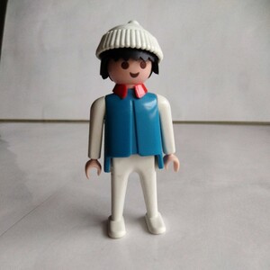 ■約40年前 プレイモービル　geobra 1974 人形フィギュア playmobil　不明おもちゃ 当時物■おまけ食玩消しゴム昔昭和レトロ LEGO 古い