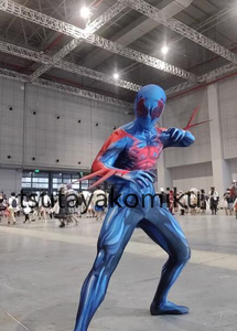 D 高品質 新作 Marvel スパイダーマン2099 コスプレ 衣装