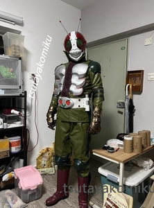 D high quality new work Kamen Rider the next first V3 costume play clothes all set custom-made 