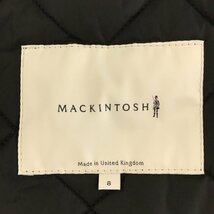 ◆未使用品◆MACKINTOSH マッキントッシュ キルティングジャケット カーキ色 サイズ8 ファッション レディース ジャケット D44701NS_画像4