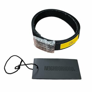 中古品 ネイバーフッド NEIGHBORHOOD G.I./N-BELT ベルト BLACK ブラック メンズ 192MYNH-AC02 A43062RK