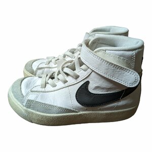 ◆中古品◆NIKE ナイキ Blazer Mid 77 レーザー ミッド DA4087-100 サイズ17.0cm ハイカット スニーカー シューズ 子供 キッズ D45224NA