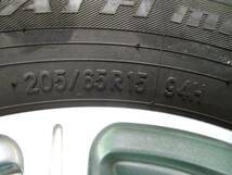 マナレイ・ZERA・30系エスティマ・前カムリ。マークⅡ・RGステップWG・6.0J+50・205/65R15・トランパス山あり・中古4本セット_画像8