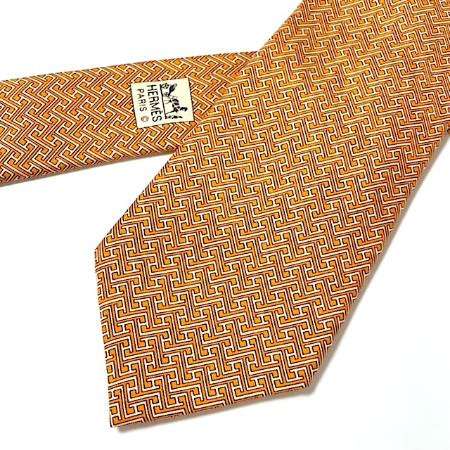 ヤフオク! - 未使用品◇HERMES エルメス クラヴァット Hロゴ 総...