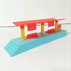 TOMY トミー プラレール 駅 日本製 情景パーツ