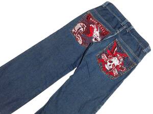 HOBO JEANS　ホーボージーンズ　デニムパンツ　W88（W実寸約86cm）　※実寸W34相当　　（出品番号001）