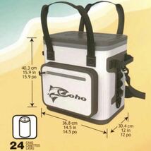 COHO コーホー 24缶収納 ソフト クーラーバッグ 24Can Soft Cooler_画像2